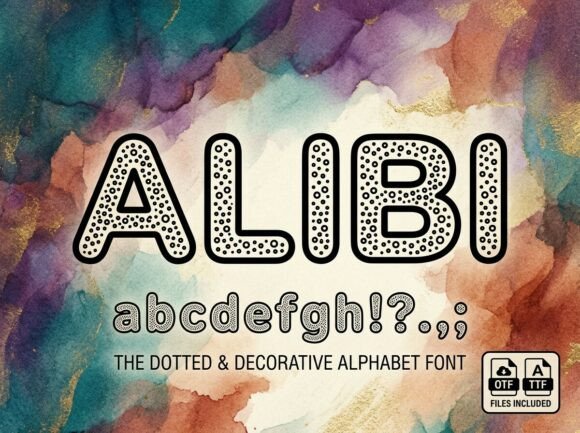 Alibi: A Display Typeface for Editorial Calm and Distinctive Mood