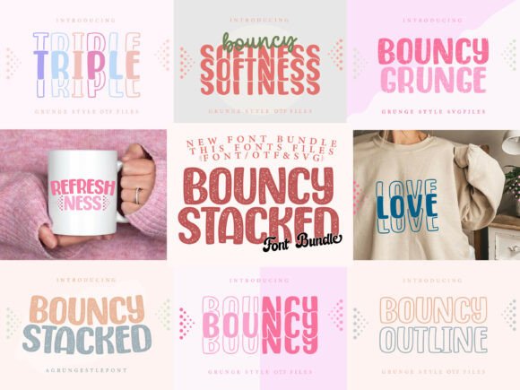 Bouncy Stacked: The Retro Typeface That Transformed My Brand