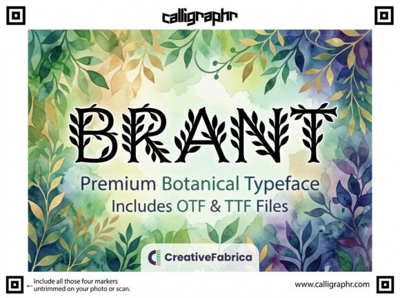 Brant: The Avant-Garde Display Typeface for Bold Editorial Design