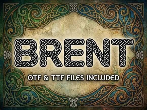 Brent: A Premium Display Font for High-Impact Campaigns