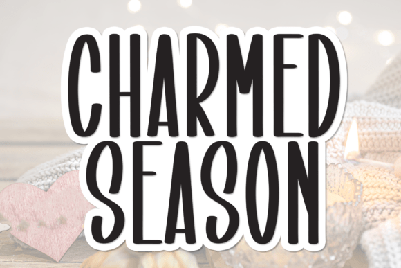 Charmed Season: The Display Typeface for Seasonal Campaigns