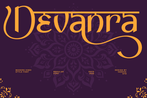 Devanra: The Modern Serif Typeface for Editorial Excellence