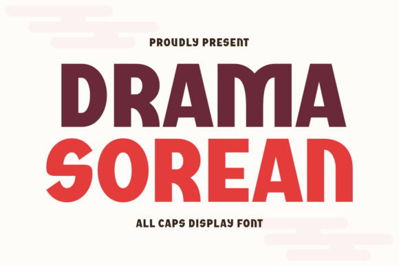 Drama Sorean: A Friendly Display Font for Modern Branding