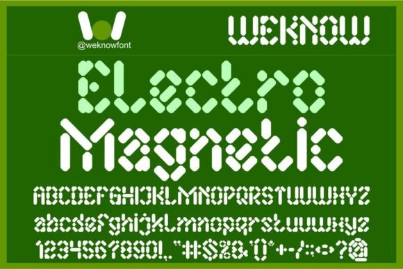 Electro Magnetic: The Modern Display Typeface for Bold Editorial Design