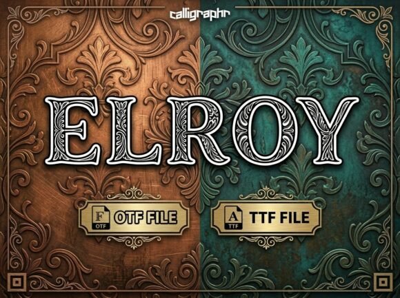 Elroy: The Display Typeface That Elevates Small Business Branding