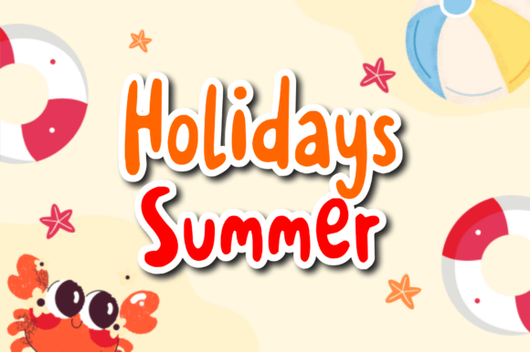 Holidays Summer: The Perfect Handwritten Font for Your Brand