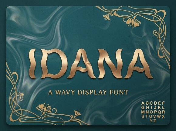 Idana: The Perfect Display Font for Handmade Products