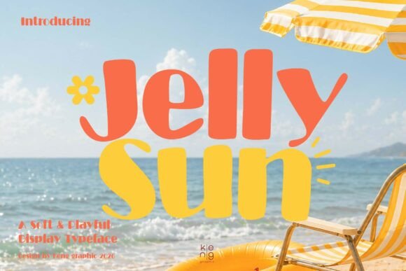 Jelly Sun: The Vibrant Display Font for Summer Web Experiences