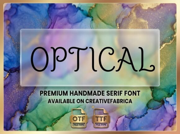 Optical: The Premium Serif Typeface for Campaign Clarity