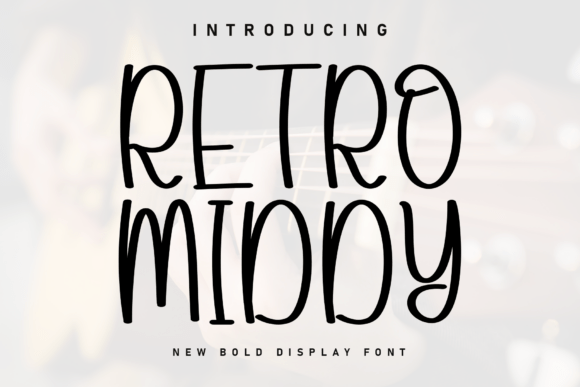 Retro Middy: A Playful Handwritten Typeface for Modern Web Design