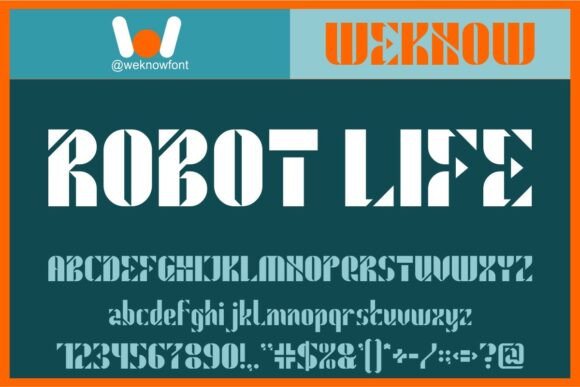 Robot Life: The Premium Display Font for Scroll-Stopping Campaigns