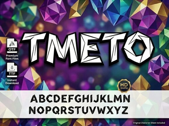 Tmeto: A Display Font Review for Real-World Branding