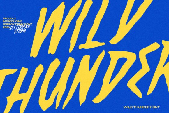 Wild Thunder: The Display Typeface That Powers High-Impact Campaigns